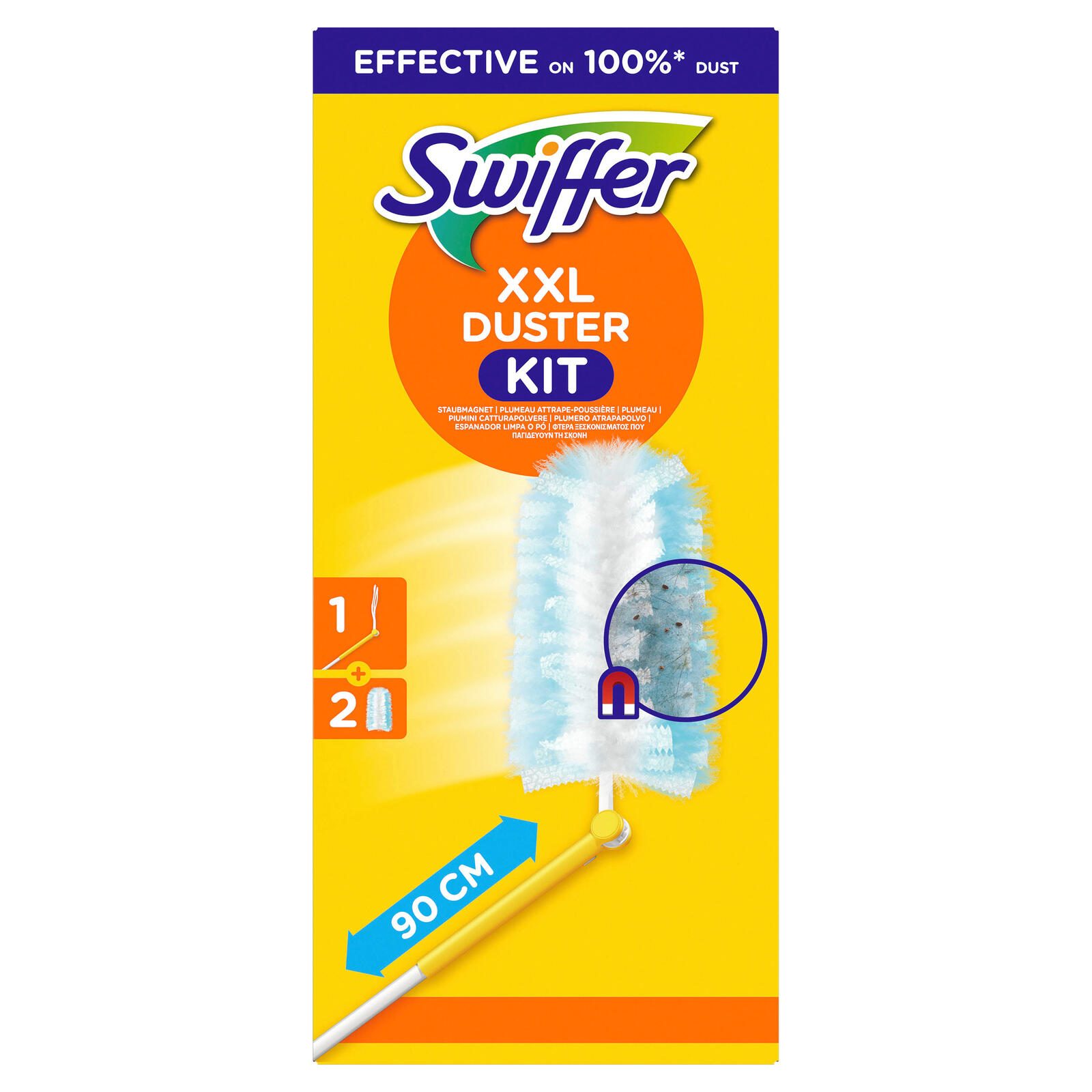 Swiffer XXL DUSTER KIT - 1 XXL Handgriff und 2 Staubfangtücher 8700216711159