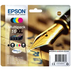 Epson, Druckerpatrone, Ink Cartridge Black/Colour 16x (BK, C, M, Y)