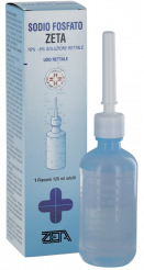 Zeta farmaceutici SODIO FOSFATO ZETA 16% / 6% SOLUZIONE RETTALE 120 ml