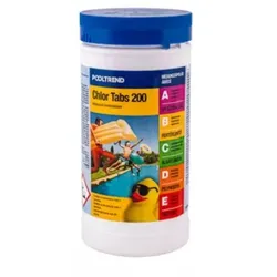 Pooltrend: Chlor-Tabletten, 200 g - 1 kg