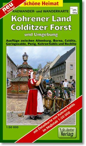 Doktor Barthel Wander- und Radwanderkarten, Wander- und Radwanderkarte Kohrener Land und Umgebung (Schöne Heimat) - Preis vom 04.10.2026 03:51:26 h