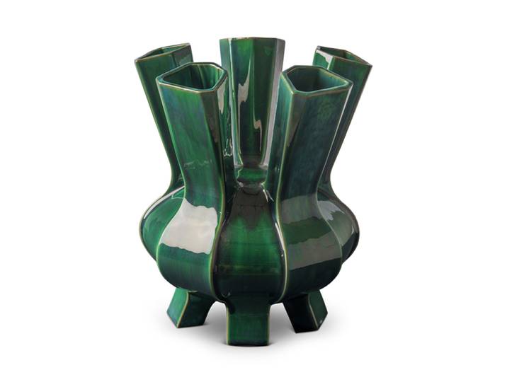 Grosse Design Vase „Puyi“ Grün Pols Potten