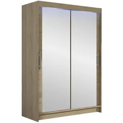 KLEIDERSCHRANK Miami VII, mit RGB LED Beleuchtung