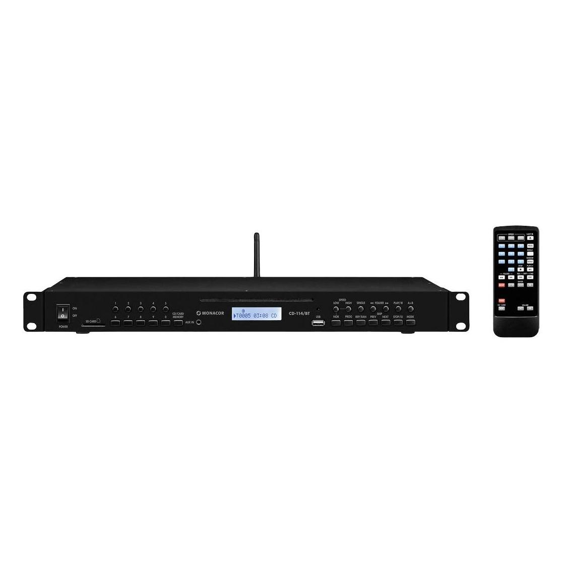 Monacor CD Spieler CD-114 BT (1000951)