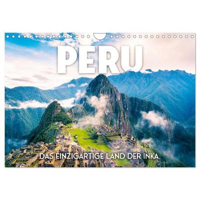 Peru - Das einzigartige Land der Inkas. (Wandkalender 2027 DIN A4 quer), CALVENDO Monatskalender