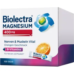 Biolectra Magnesium 400mg Nerven&Muskeln Vital 100 ST