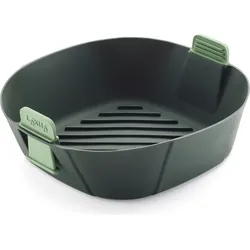 Lekue Frittierkorb für die Heißluftfritteuse 22 cm graugrün
