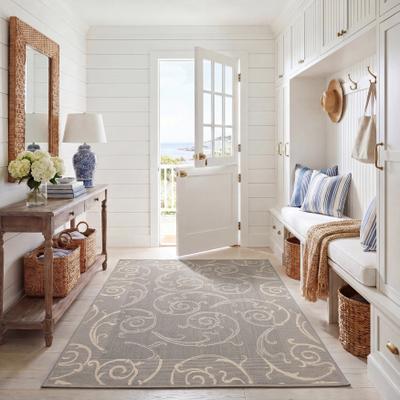 SAFAVIEH Courtyard Marlys Waterproof Patio Backyard Rug