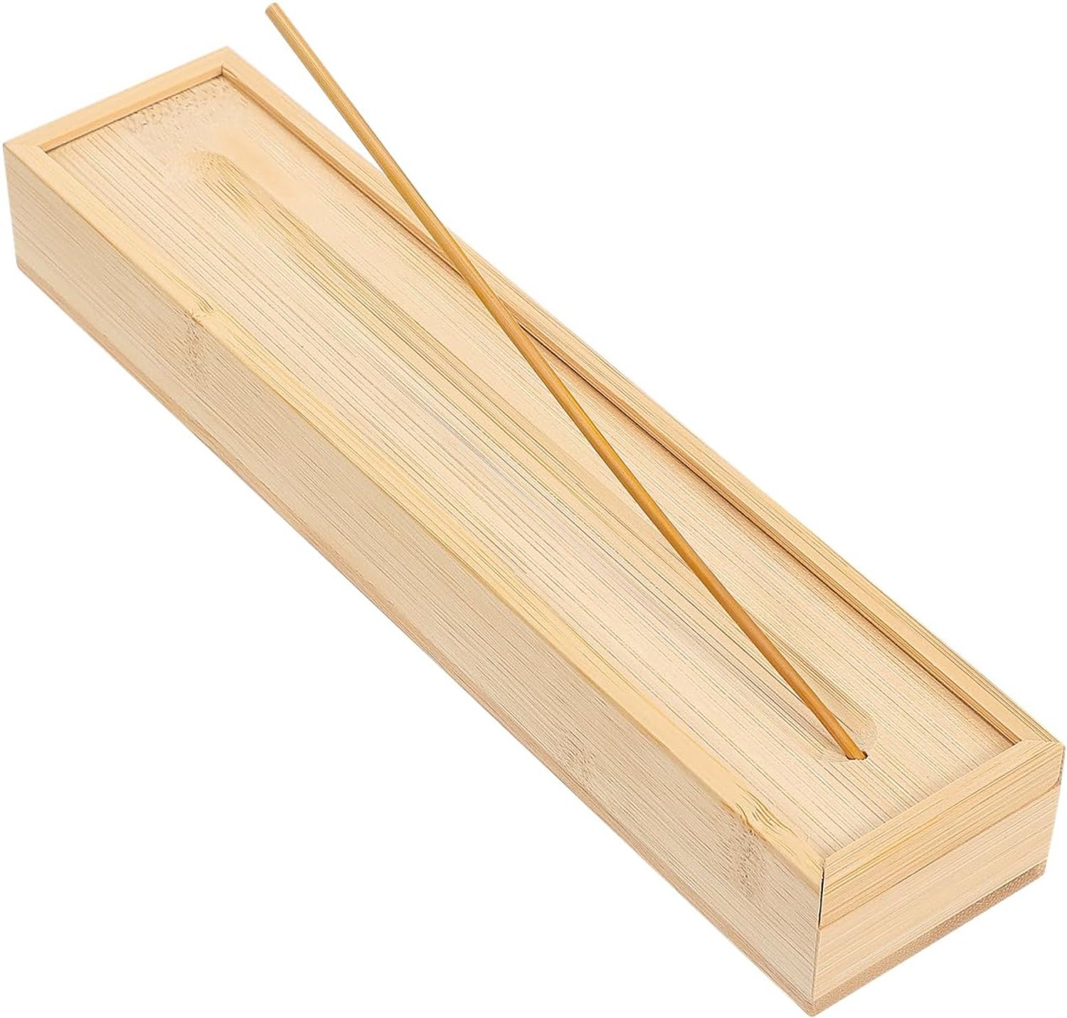 Homevero Incense stick opbergdoos van bamboe voor spa en woonkamer