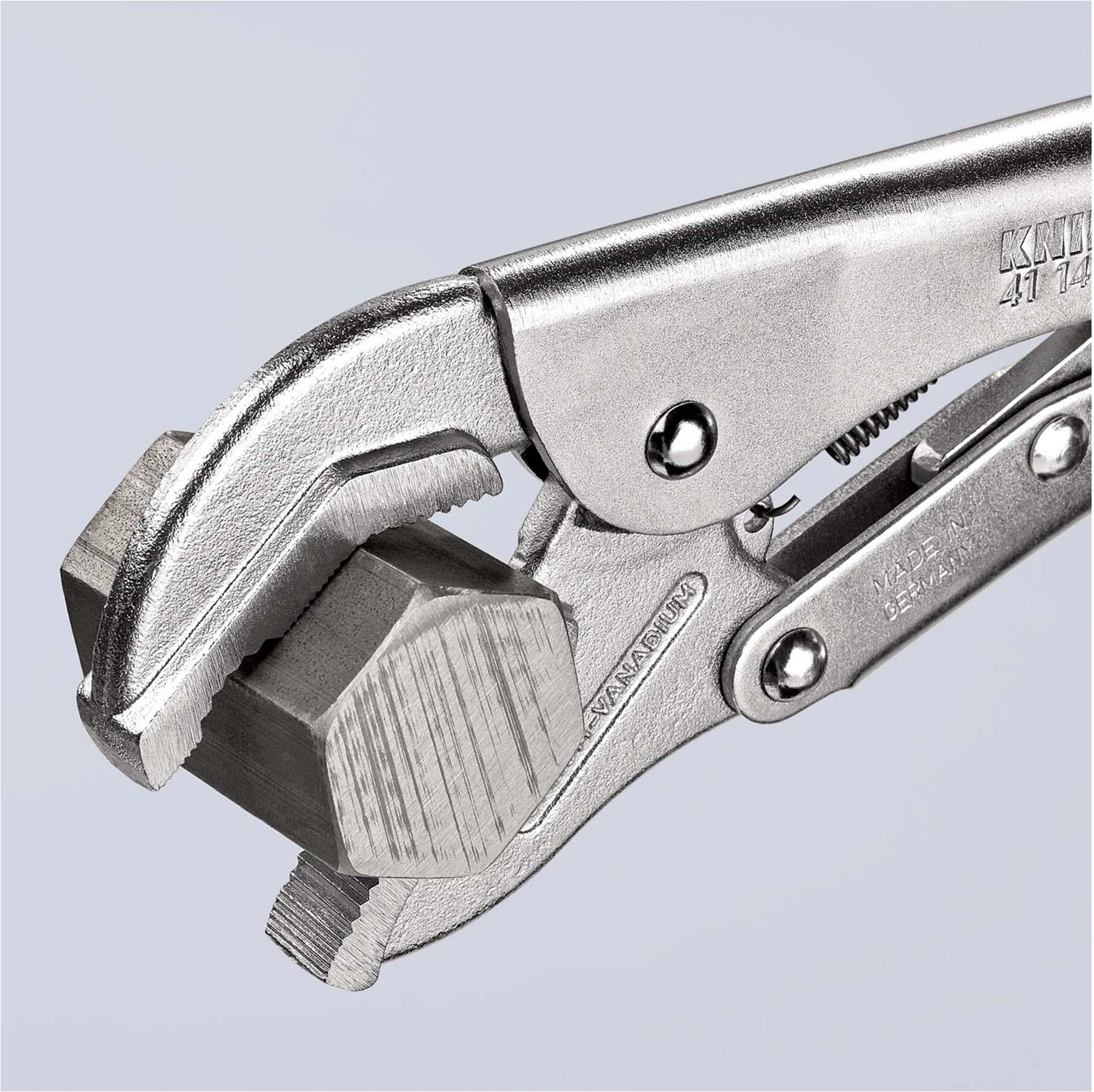 KNIPEX 41 14 250 Gripzange verzinkt 250 mm)