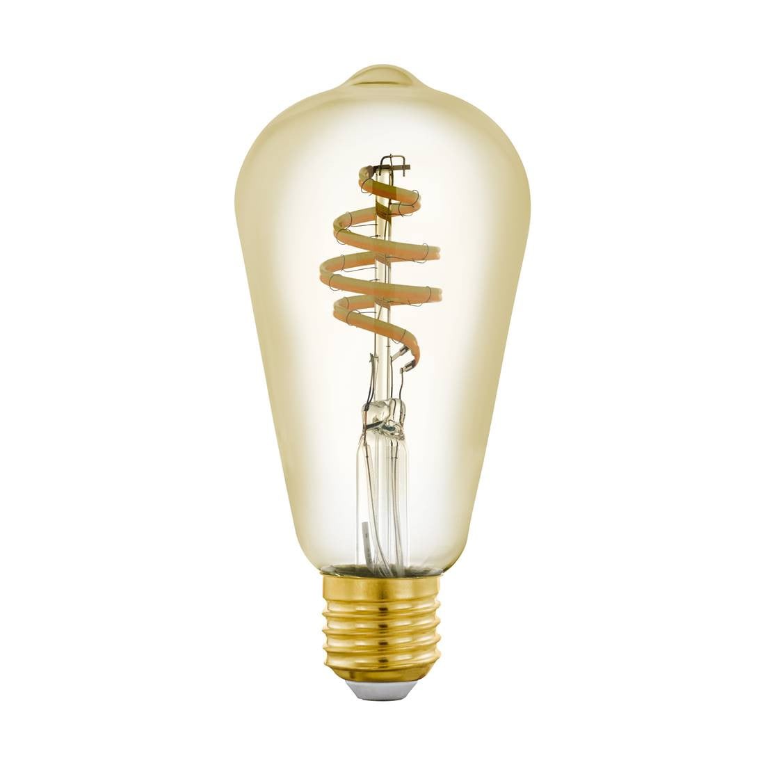 Eglo LED Filament Lamp E27 Amber Transparant met Zigbee en Dimfunctie