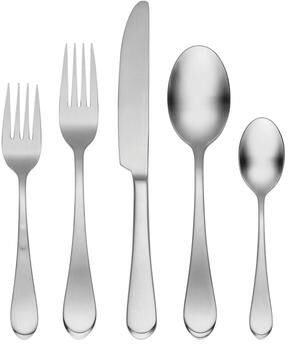 Oneida Satin Icarus 45 Piece Everyday Flatware Set, Service For 8