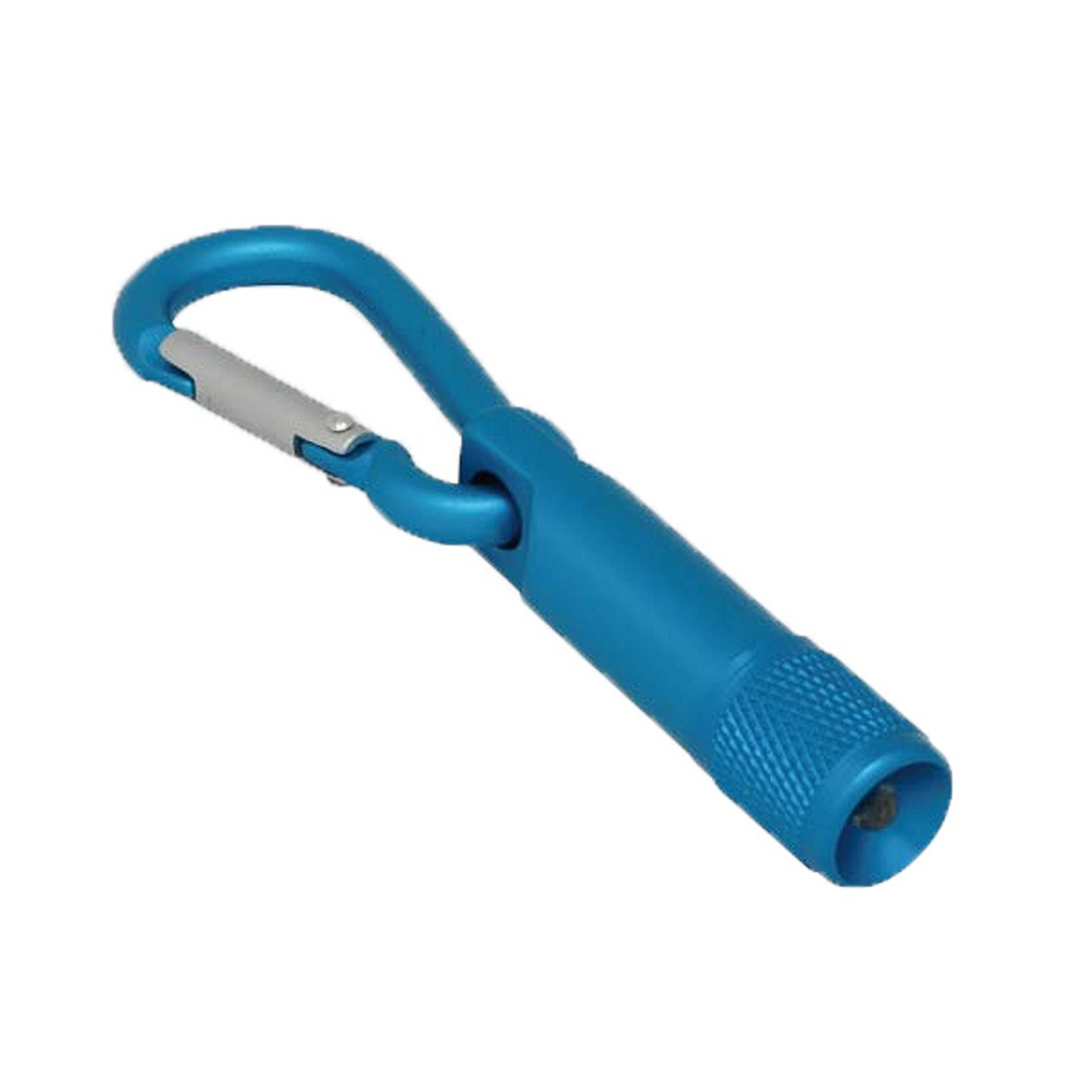 Munkees Carabiner with LED Schlüsselanhänger blau
