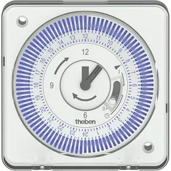 THEBEN Schaltuhr mech 110-230VAC FR-Einb SYN 164 FME 1kan Wechsel 24h Prog 4TE