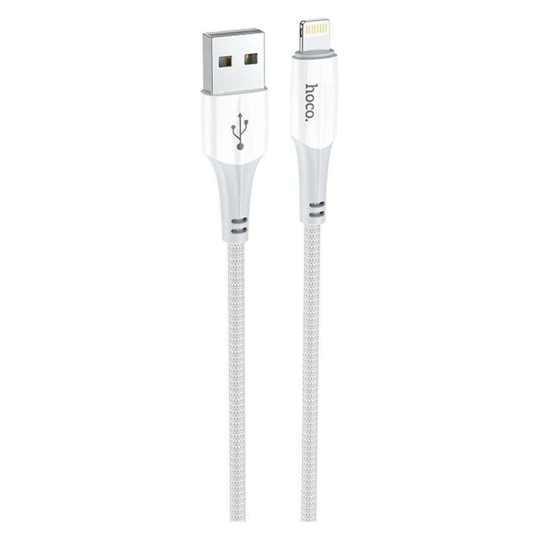 Partner Telecom Cable Hoco HOCO cable USB A to Lightning 2,4A X70 1 m white (1 m, 18 W) (37681320)