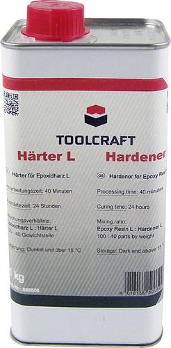 TOOLCRAFT 812636 Härter L (langsam) 1000g