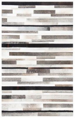 SAFAVIEH Handmade Studio Leather Arata Natural Hide Leather Rug