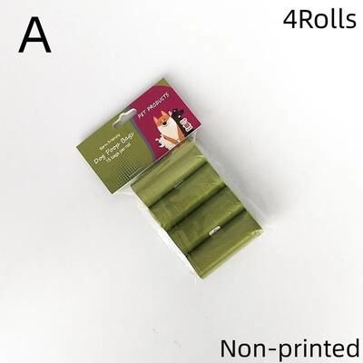 Uplifted Finds New Pet Biodegradable Trash Bag Bulk Scented Degradable Dog Poop Bags style A 4 Rolls