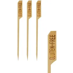 PAPSTAR 250 Fingerfood - Spieße "pure" 12 cm "GLUTEN-FREE"