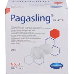 Pagasling Mulltupfer Gr.3 Pflaumengross Steril 100 ST