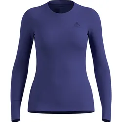 Odlo, Damen, Funktionsshirt, Merino (L), Violett, Blau