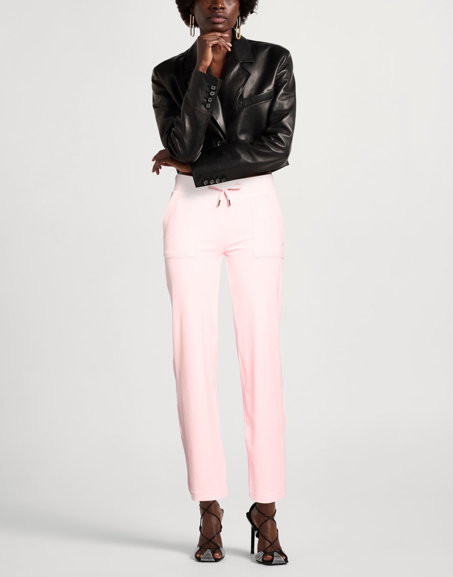 Juicy Couture Pantalones Mujer Rosa M Mujer