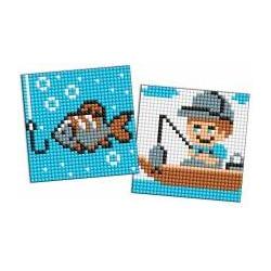 Ideyka Diamant Mosaik Sticker Kinder - Beruf Fischer (59728593)