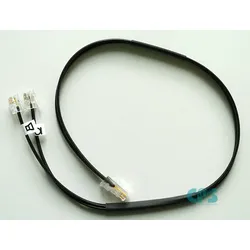 Duophon Kabel für Siemens Optiset E RJ45 auf 2xRJ9 DUO2564 59203 NEU