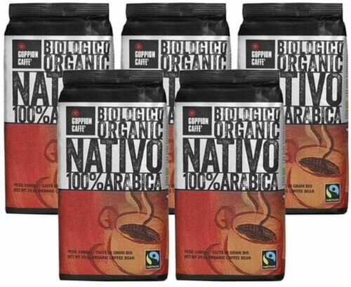 goppionCaffe Goppion Caffè - Bio Nativo 100% Arabica Kaffeebohnen 5 Kg - MaxiCoffee