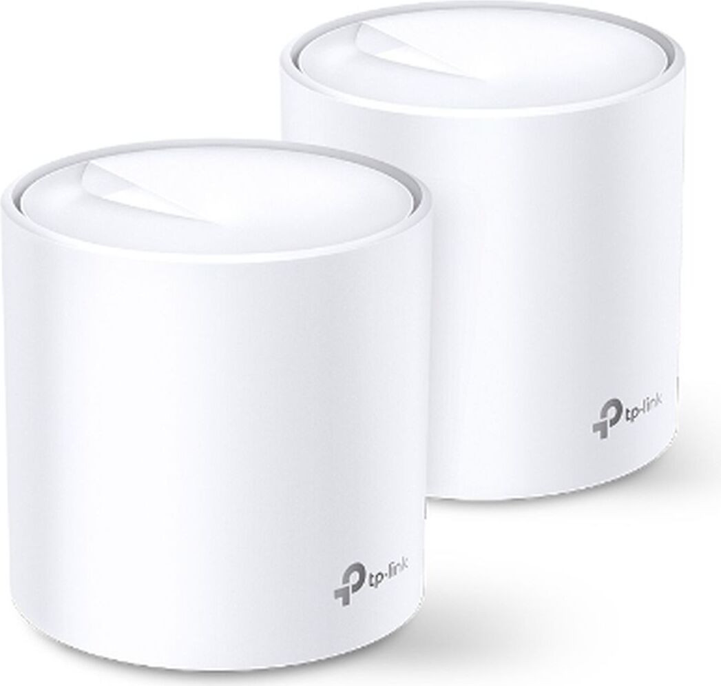 TP-Link Deco X20 WiFi 6 Dual-Band Mesh Systeem, 2-Pack, Wit