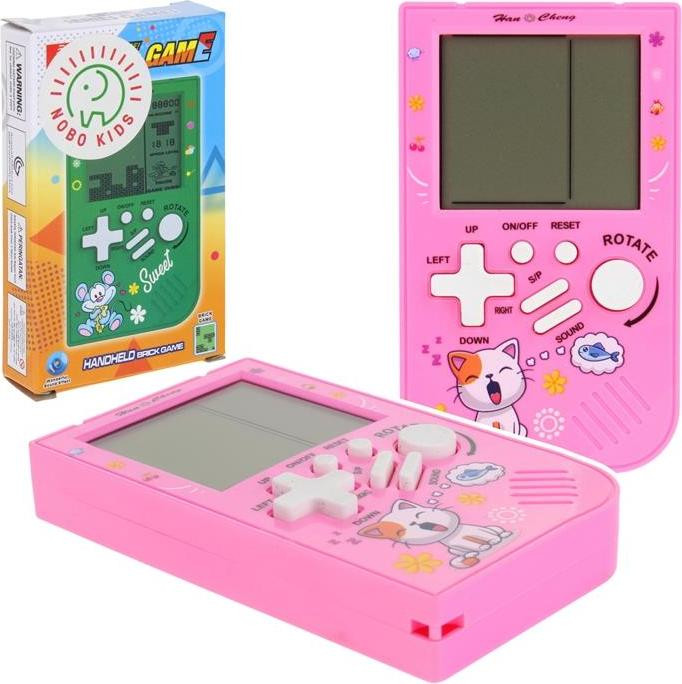 Nobo Kids Tertis Elektronische reisconsole in arcade-stijl - Roze