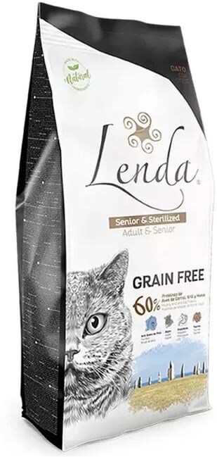 Lenda Gato Adulto Senior & Sterilized Grain Free 2 Kg