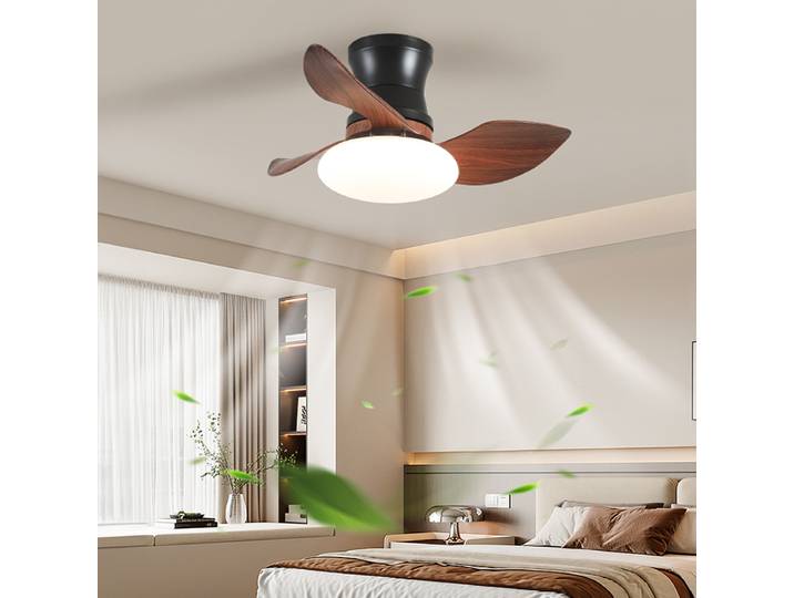Français Led ventilateur de plafond lumière chambre étude maison salle à manger ventilateur de plafond lumière moderne minimaliste maison intérieur décor éclairage lampes