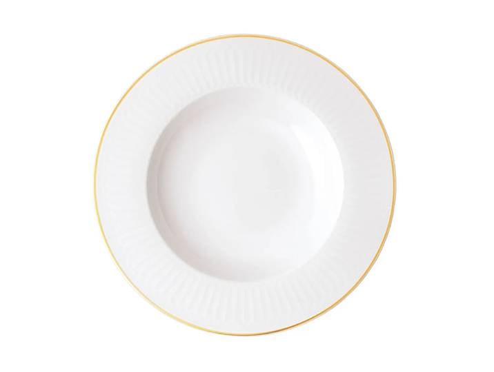Villeroy & Boch Assiette creuse Château Septfontaines Ø24,5x3,5 cm Blanc-or