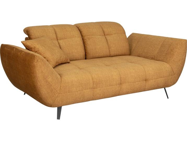 Z2 Sofa 2-Sitzer SALVATORE, curry, Webstoff