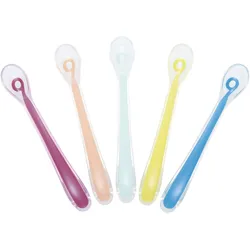 Babymoov, Kindergeschirr + Kinderbesteck, Silikonlöffel-Set