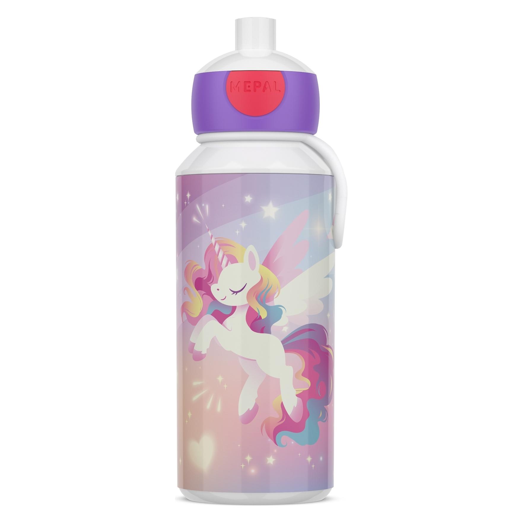 Mepal Trinkflasche Pop-Up Campus 400 Ml - Unicorn Glow (0.40 l) (107410065411)