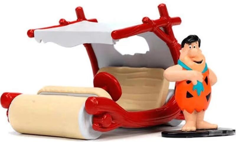 Simba Figura Coleccionable Los Picapiedra Con Troncomóvil Multicolor 8 Años Unisex