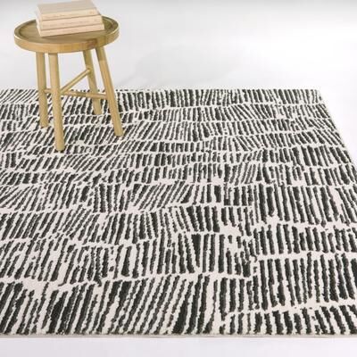 Balta Rugs Kuzman Modern Textured Stripe Area Rug