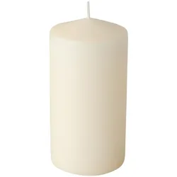 PAPSTAR Stumpenkerze 11.5 cm creme