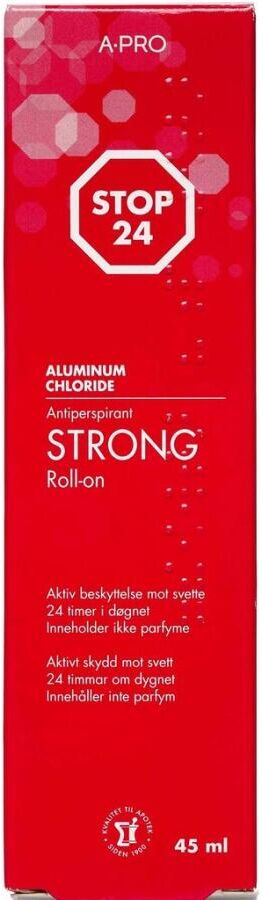 Stop 24 Antiperspirant Stærk 45 ml