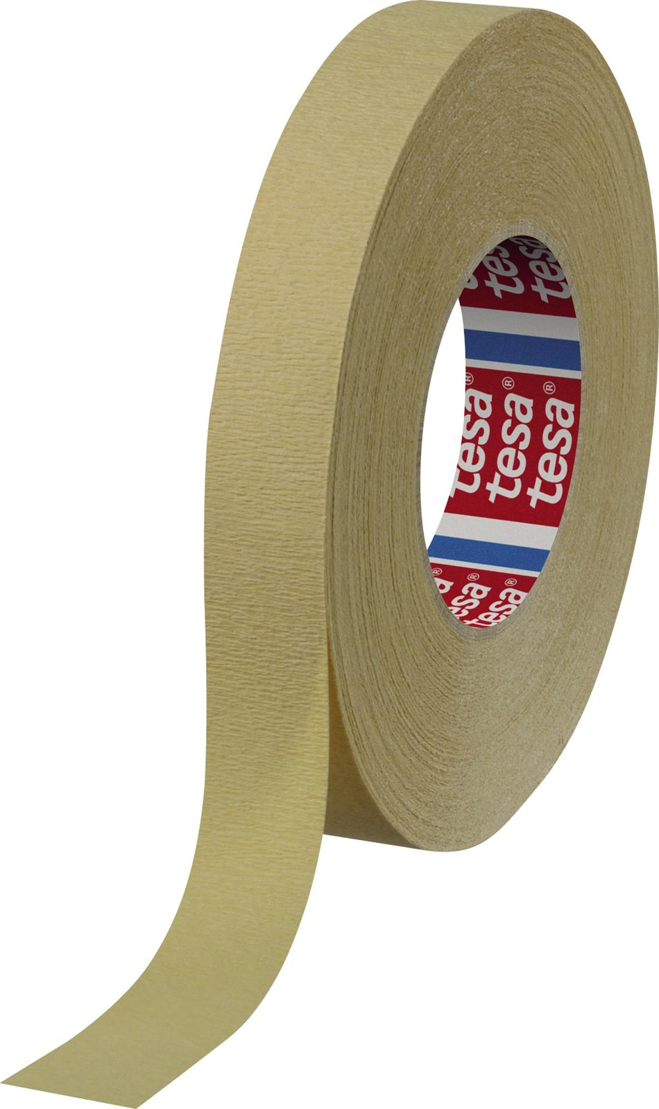tesa Kreppband tesakrepp 04322-00009, Breedte: 25 mm, Lengte: 50 m, beige