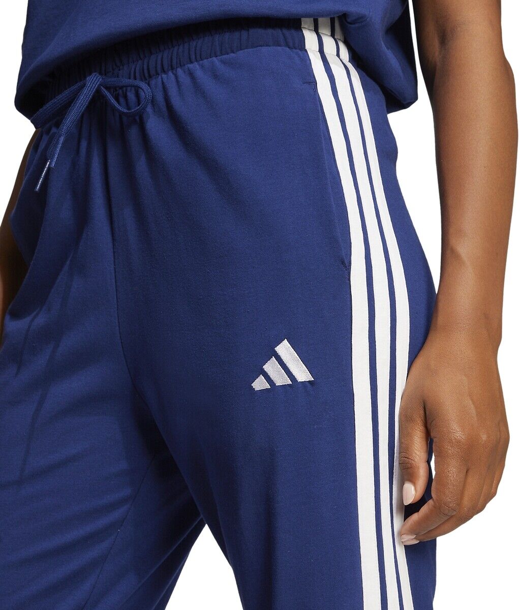 ADIDAS SPORTSWEAR Pantalon fuselé en molleton Essentials 3 stripes