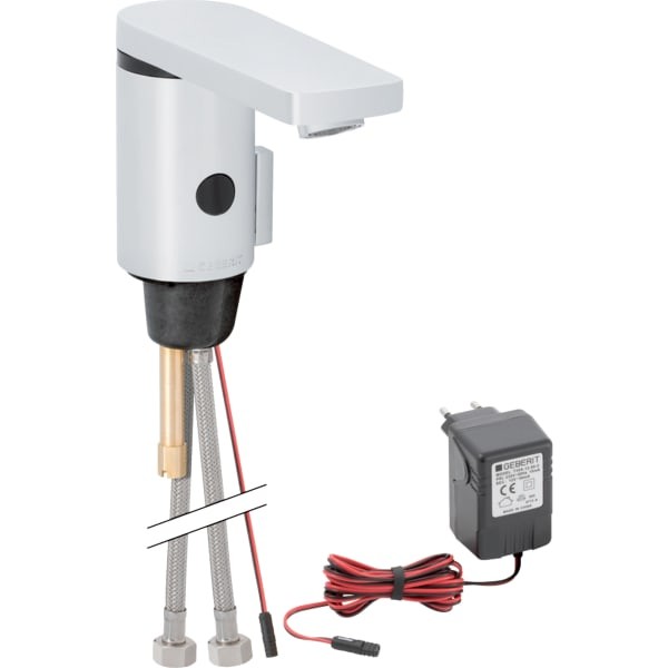 Geberit HyTronic186 Waschtisch-Armatur Infrarot/Netz berührungslos mit Mischhebel 116156211