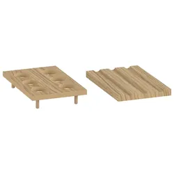 Villeroy & Boch Antao Accessory Paket 3 180x125x60mm K4920000 Paket 3, 18x12,5x6cm, Holz