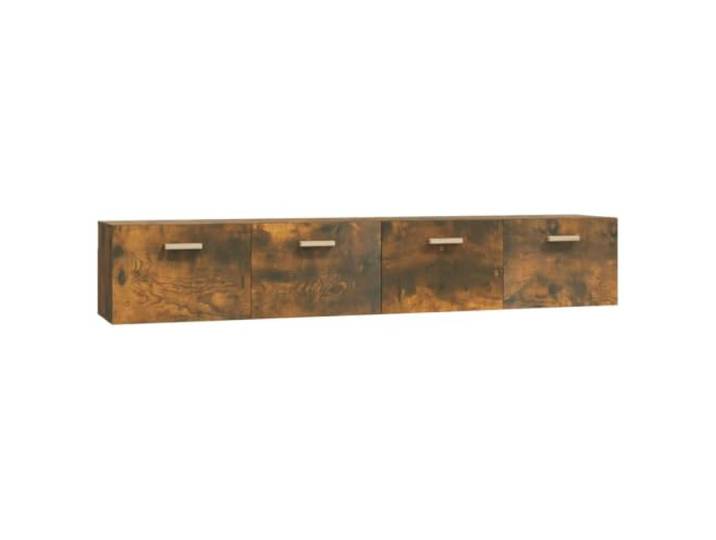 Heofavd Wandschrank 2er-Set Räuchereiche 100x36,5x35 cm Holzwerkstoff