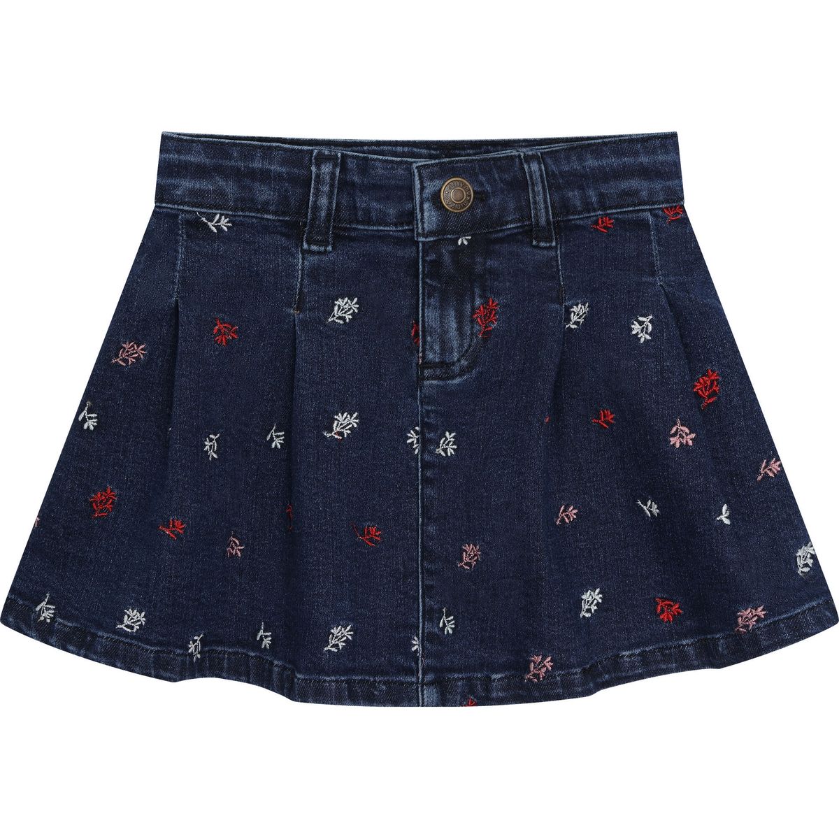 Minymo Skirt Denim w. Emb. faded denim (7023) 92 124420-7023-92