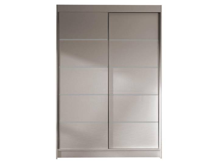 MIRJAN24 Schiebetürenschrank Lino IV, Kleiderschrank vom Hersteller (Cashmere, ohne Beleuchtung)