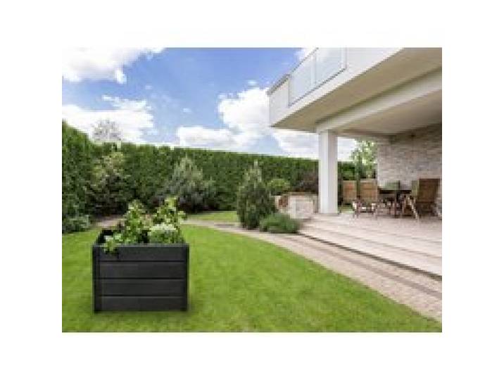 KHW Carré potager surélevé Demeter, anthracite (336 L)