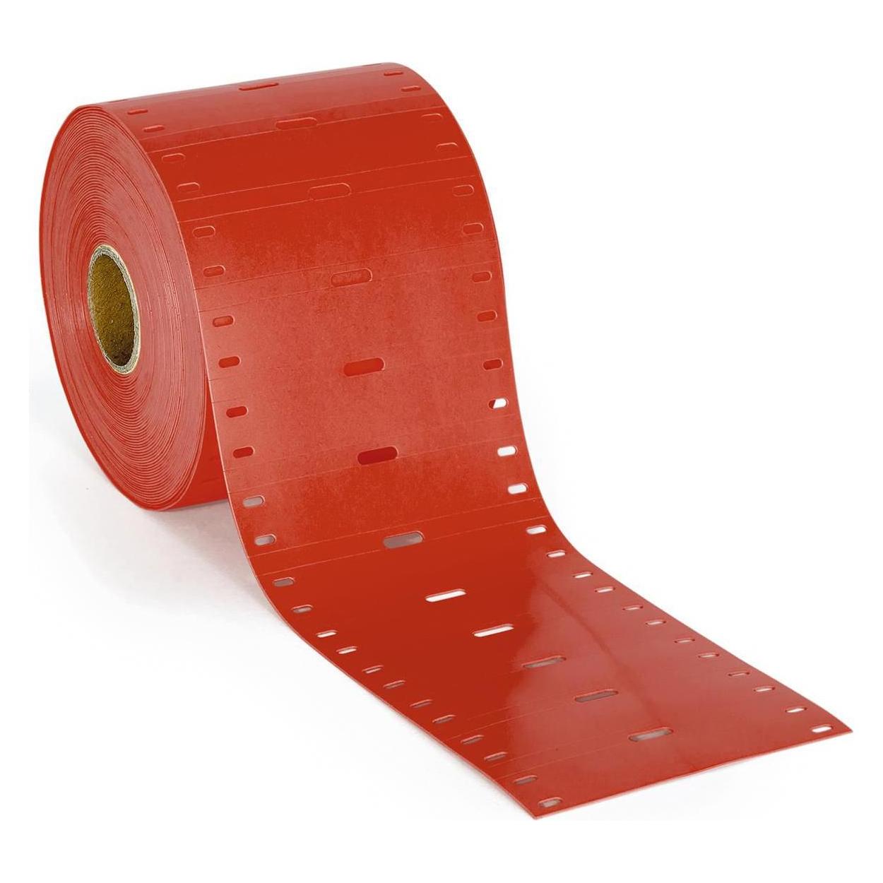 Brady BPT-7515-7643-RD, Heatex Schilder, Rot, 75.00 x 15.00 mm, für BBP11 u. BBP12 (500 St.) (BPT-7515-7643-RD)